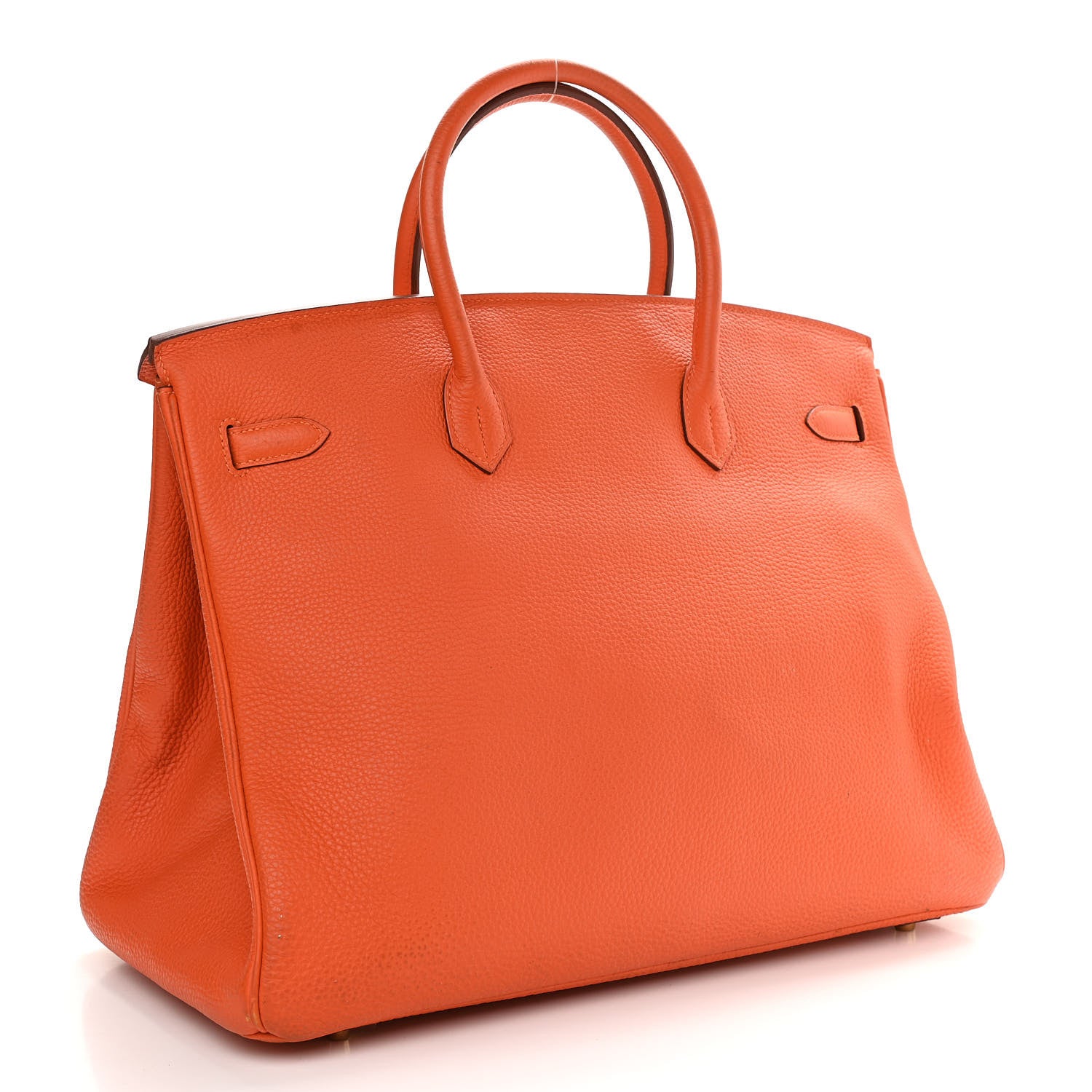 Hermes Togo Birkin 40 Feu 2 of 27