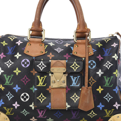 Louis Vuitton Monogram Multicolor Speedy 30 Black 8 of 14
