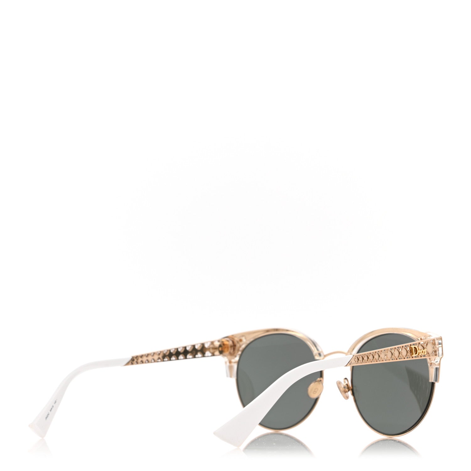 Christian Dior Diorama Mini Sunglasses Gold 7 of 8