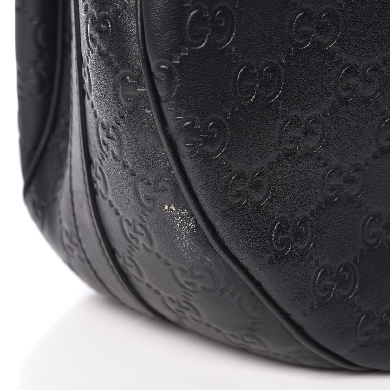 Gucci Guccissima Large GG Twins Hobo Black 8 of 12