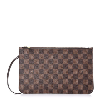 Louis Vuitton Damier Ebene Neverfull MM GM Pochette 1 of 8