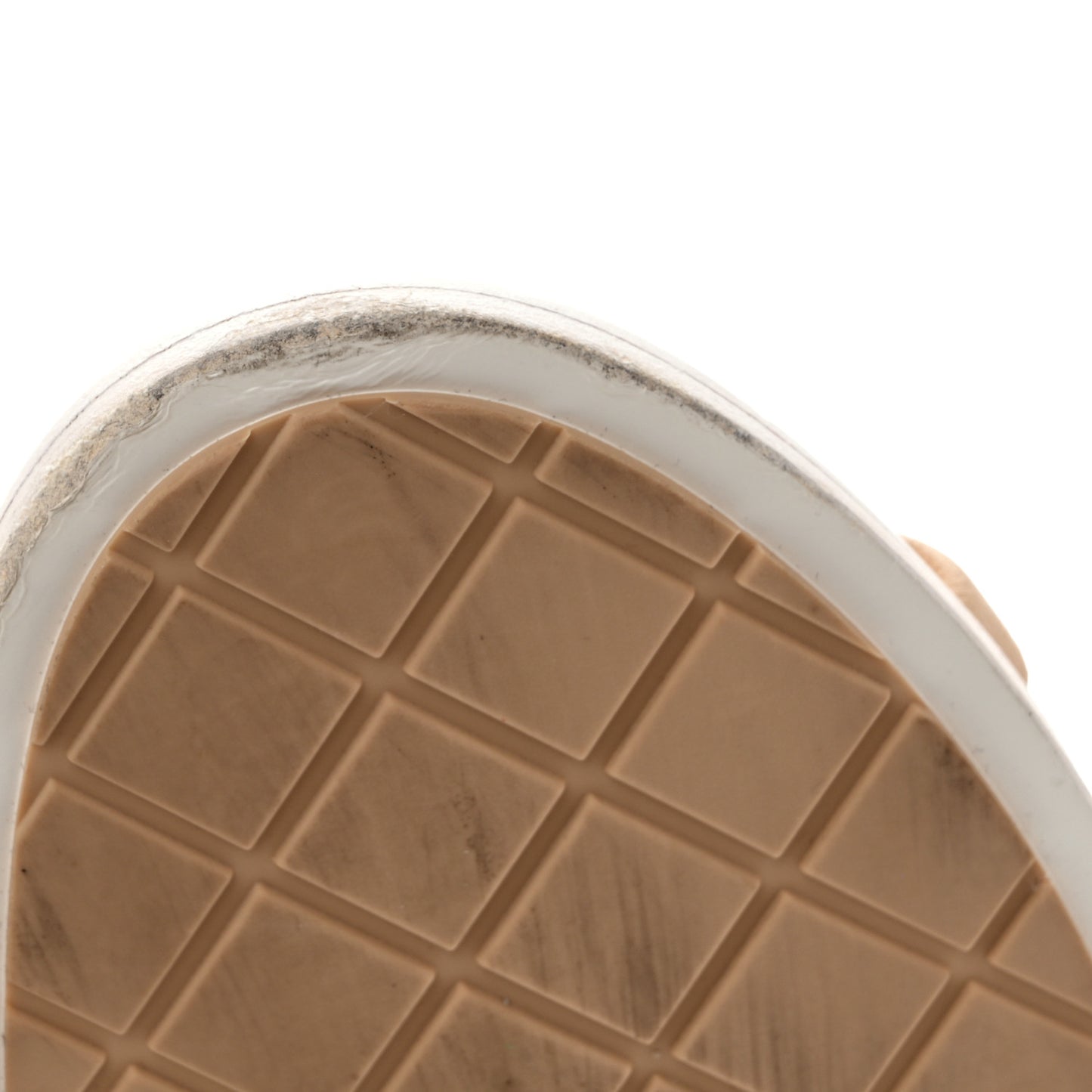 Lambskin PVC Mule 39 Transparent Beige