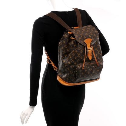 Louis Vuitton Monogram Montsouris GM Backpack 2 of 14