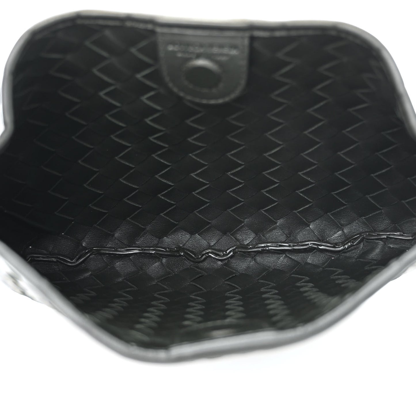 Nappa Intrecciato Sardine Bag Black