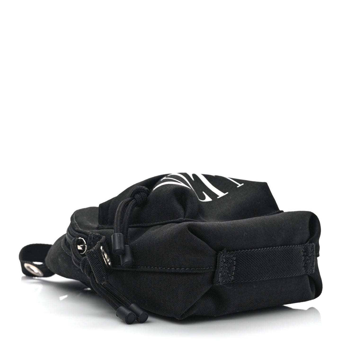 Nylon VLTN Print Mini Backpack Black White