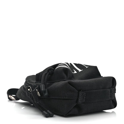 Valentino Garavani Nylon VLTN Print Mini Backpack Black White 4 of 8