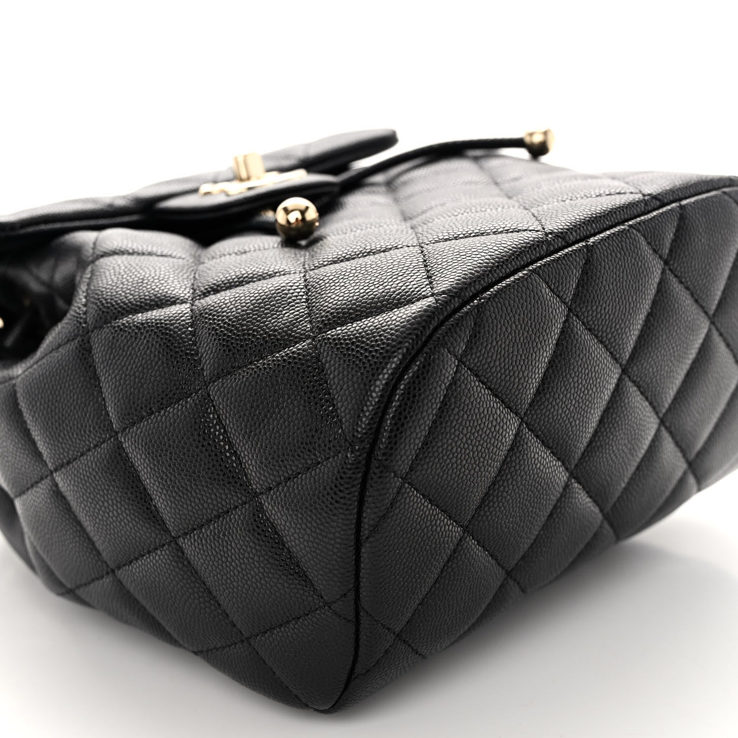 Chanel Caviar Quilted Mini Urban Spirit Backpack Black 9 of 10