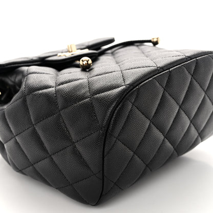 Chanel Caviar Quilted Mini Urban Spirit Backpack Black 9 of 10