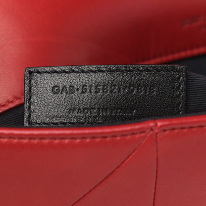 Saint Laurent Lambskin Patchwork Monogram Medium Jamie Red 7 of 13