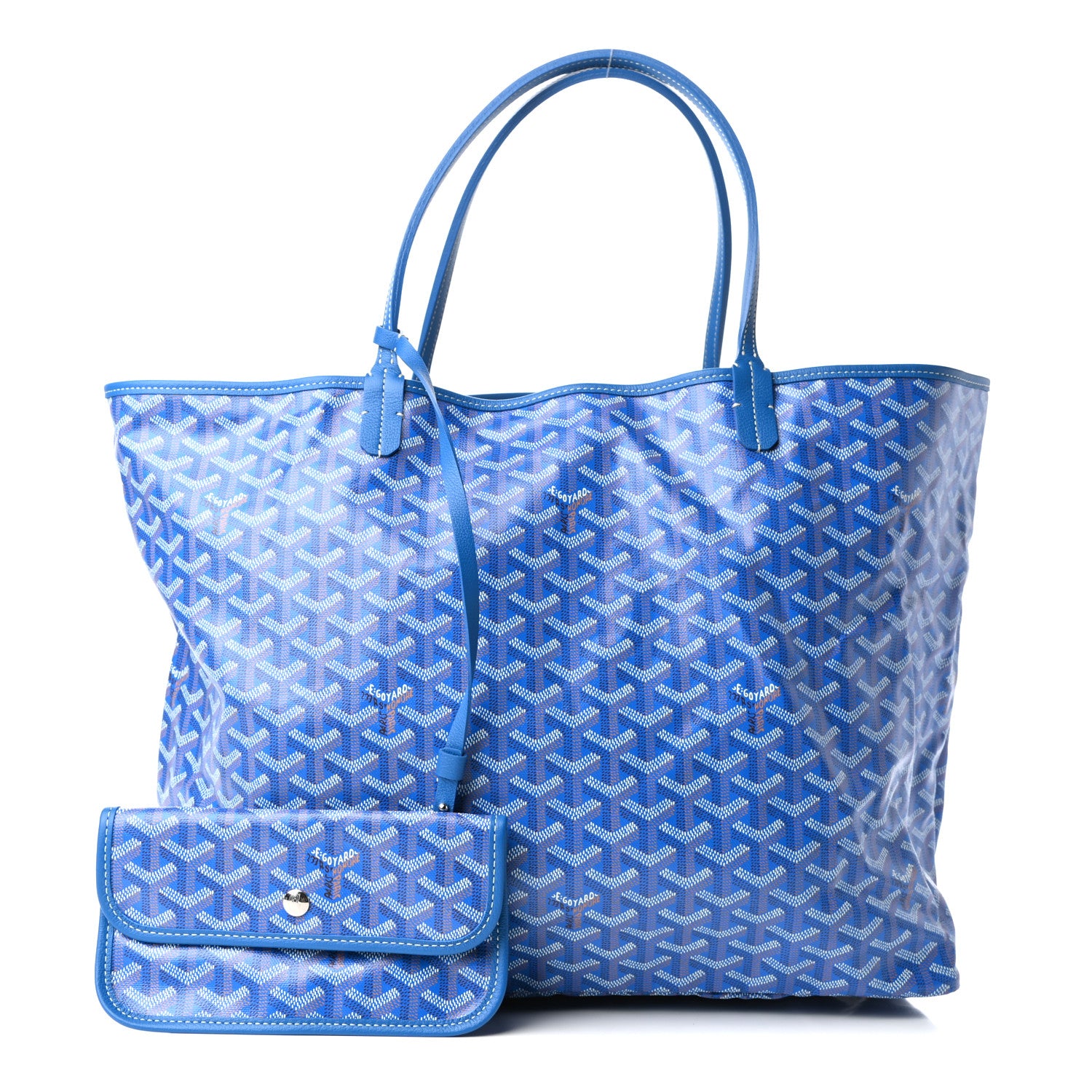 Goyard Goyardine Saint Louis GM Sky Blue 1 of 9