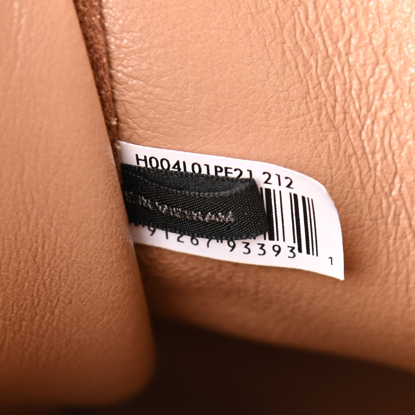 Grained Calfskin Medium The Tote Bag Argan Oil