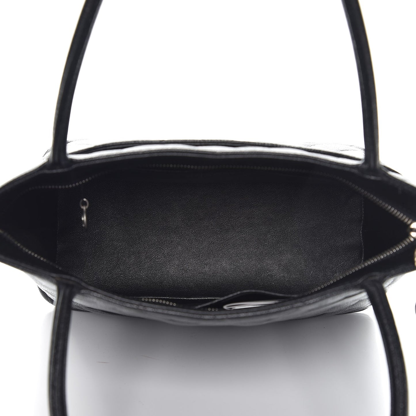 Caviar Quilted Medallion Tote Black