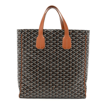 Goyard Goyardine Voltaire III Tote Black Gold 1 of 19