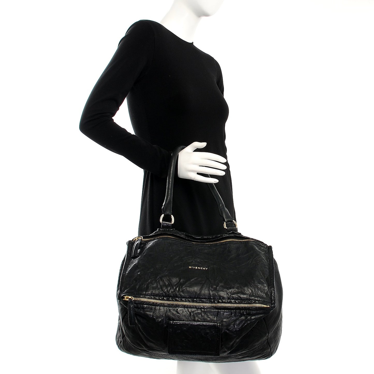 Tumbled Sheepskin Large Pandora Black