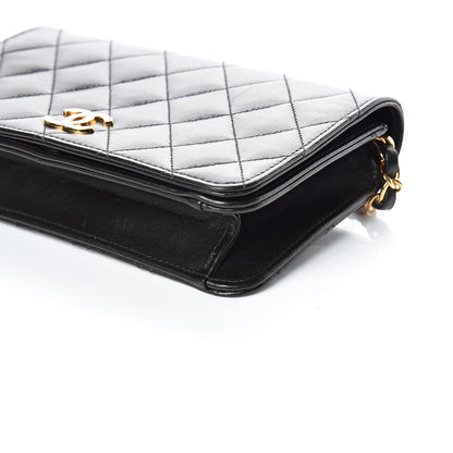 Chanel Lambskin Quilted Mini Flap Black 6 of 14