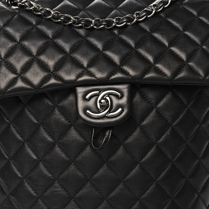 Chanel Lambskin Quilted Large Urban Spirit Backpack Black 8 of 10
