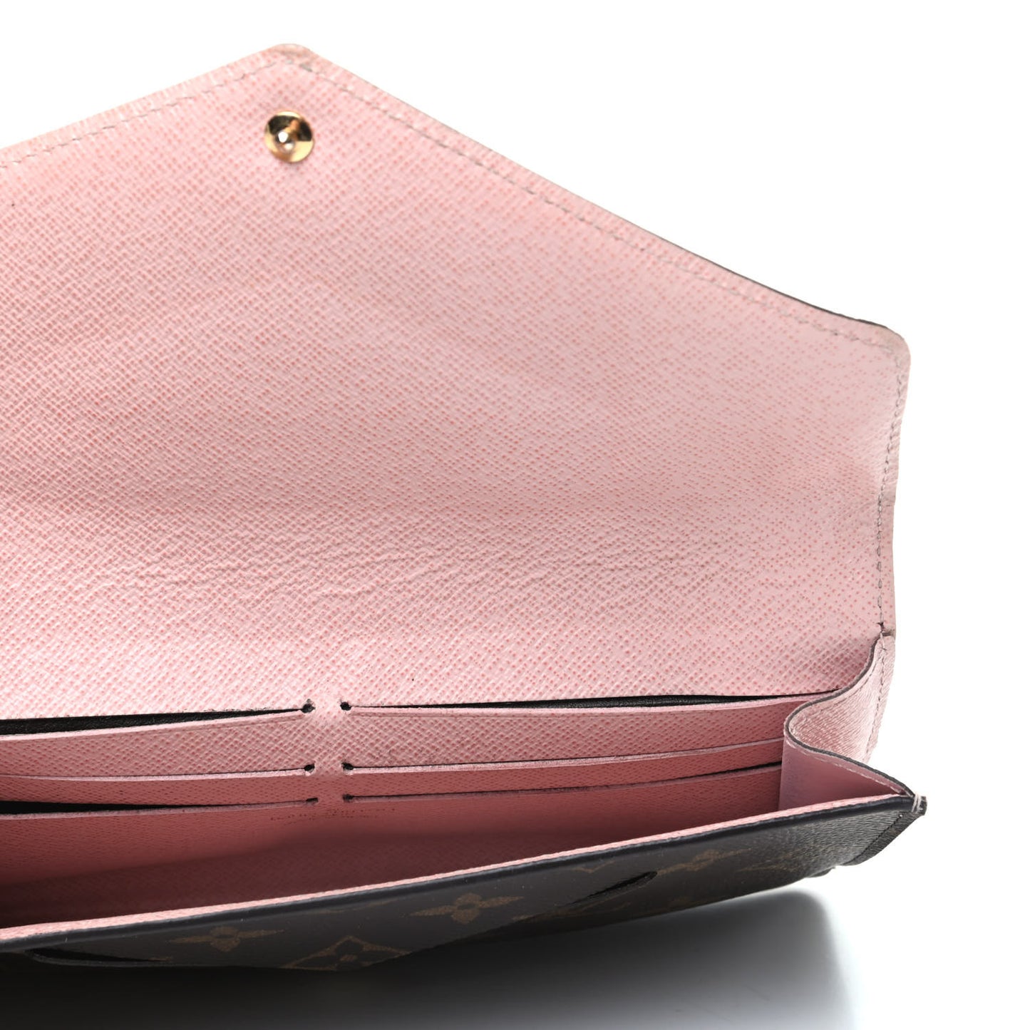 Monogram Jeanne Wallet Rose Ballerine