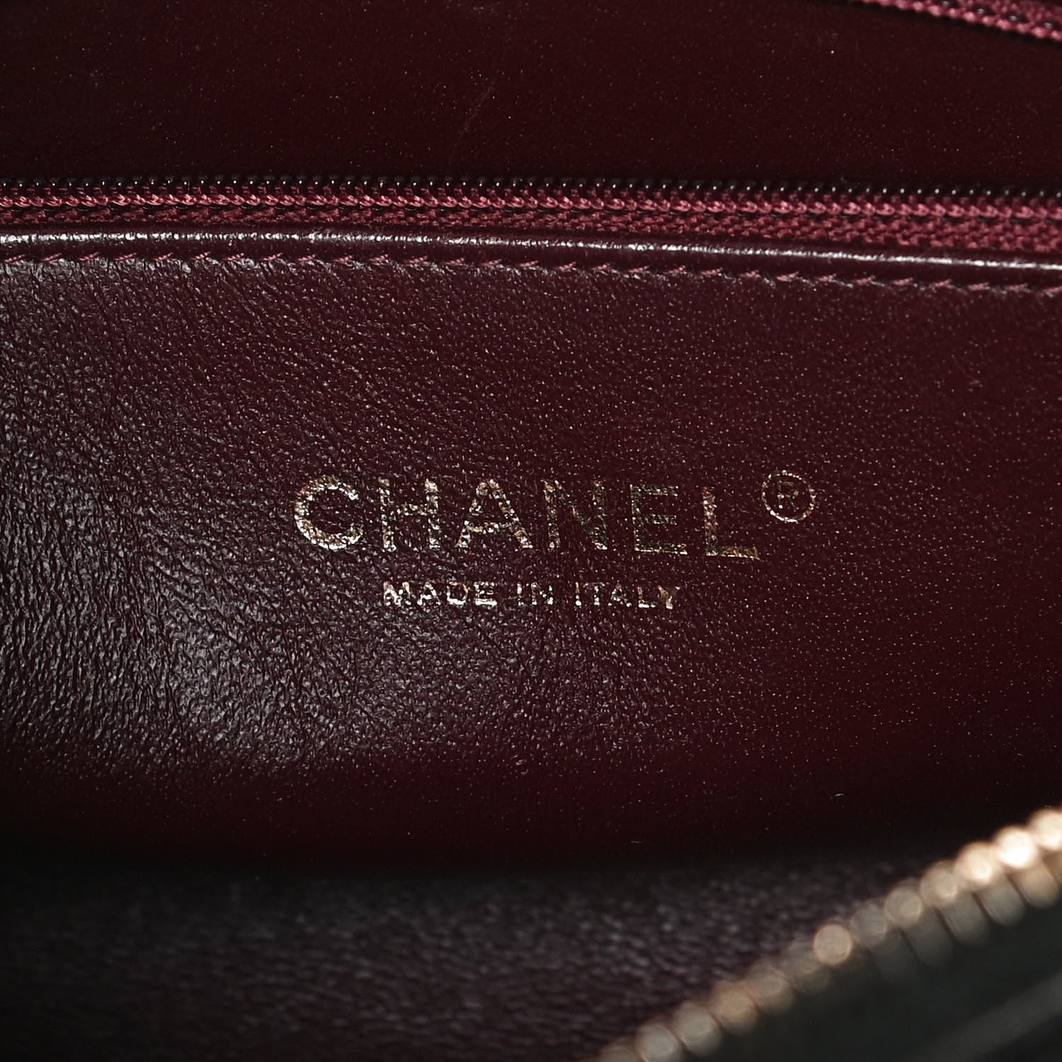 Chanel Lambskin Chevron Quilted Coco Envelope Flap Camera Case Black 6 of 10
