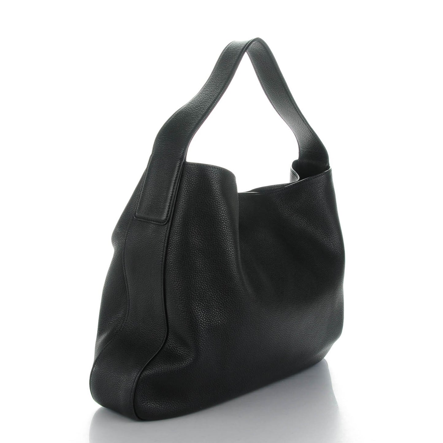 Vitello Daino Hobo Bag Nero Black