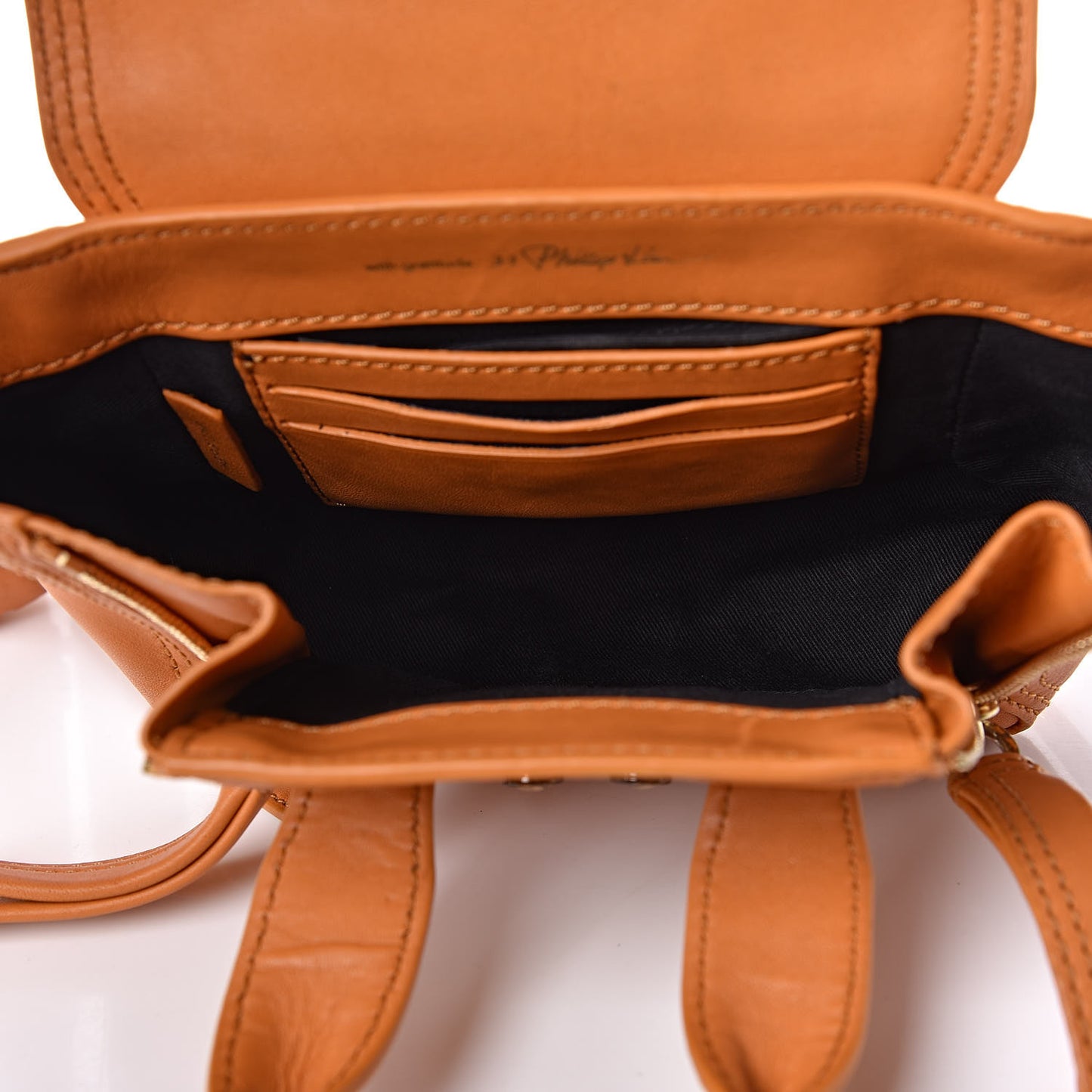 3.1 Smooth Calfskin Nano Pashli Satchel Saffron