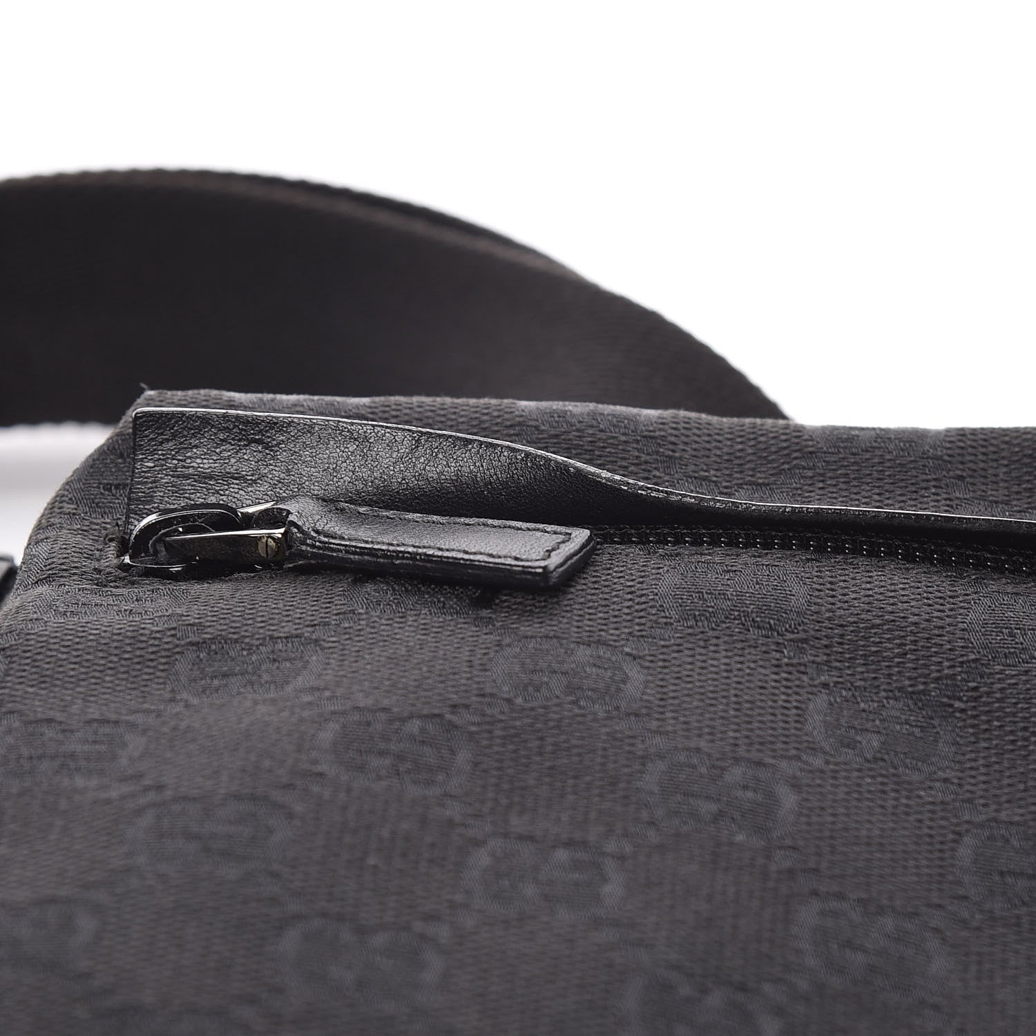 Gucci GG Monogram Double Pocket Belt Bag Black 13 of 13