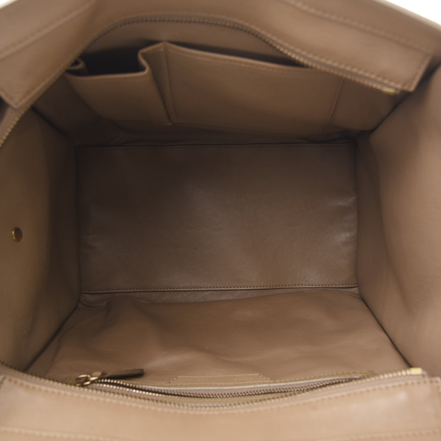 Celine Smooth Calfskin Mini Luggage Camel 4 of 8