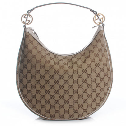 Gucci Monogram GG Twins Medium Hobo Ivory 1 of 7