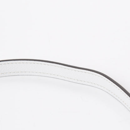Hermes Epsom 13mm Mini Laquee Reversible Belt 75 Blanc Etoupe 4 of 7