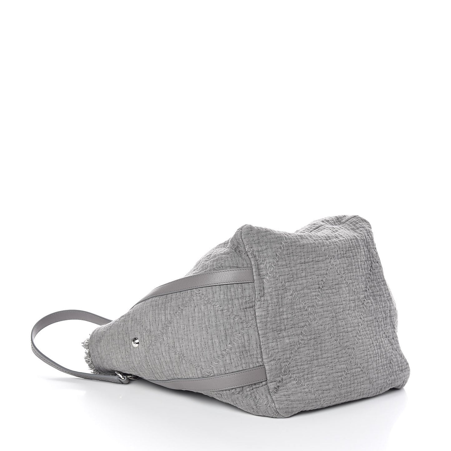 Canvas Small Double Face Tote Gray