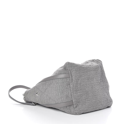 Chanel Canvas Small Double Face Tote Gray 4 of 10