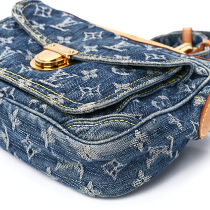 Louis Vuitton Monogram Denim Bum Bag Blue 10 of 10
