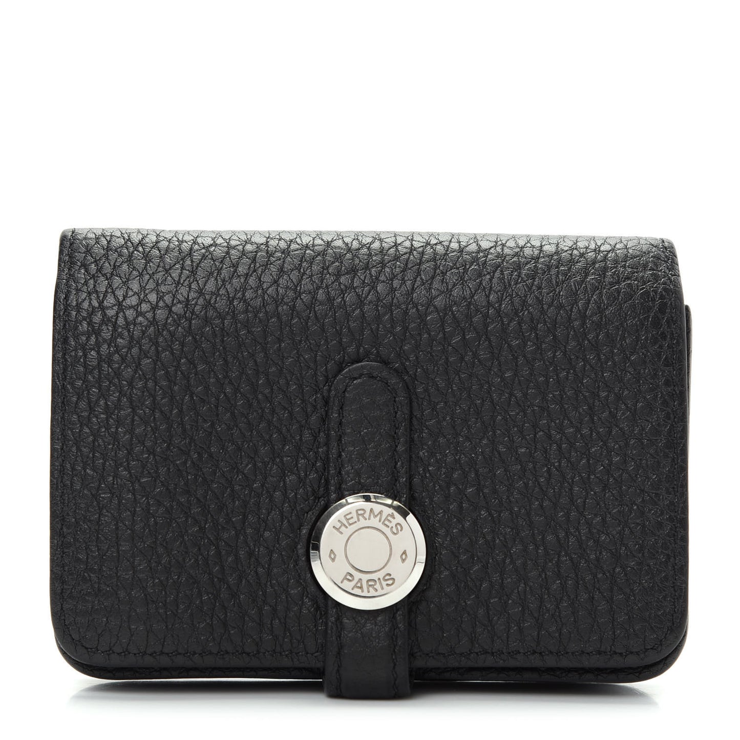 Togo Dogon Card Case Black