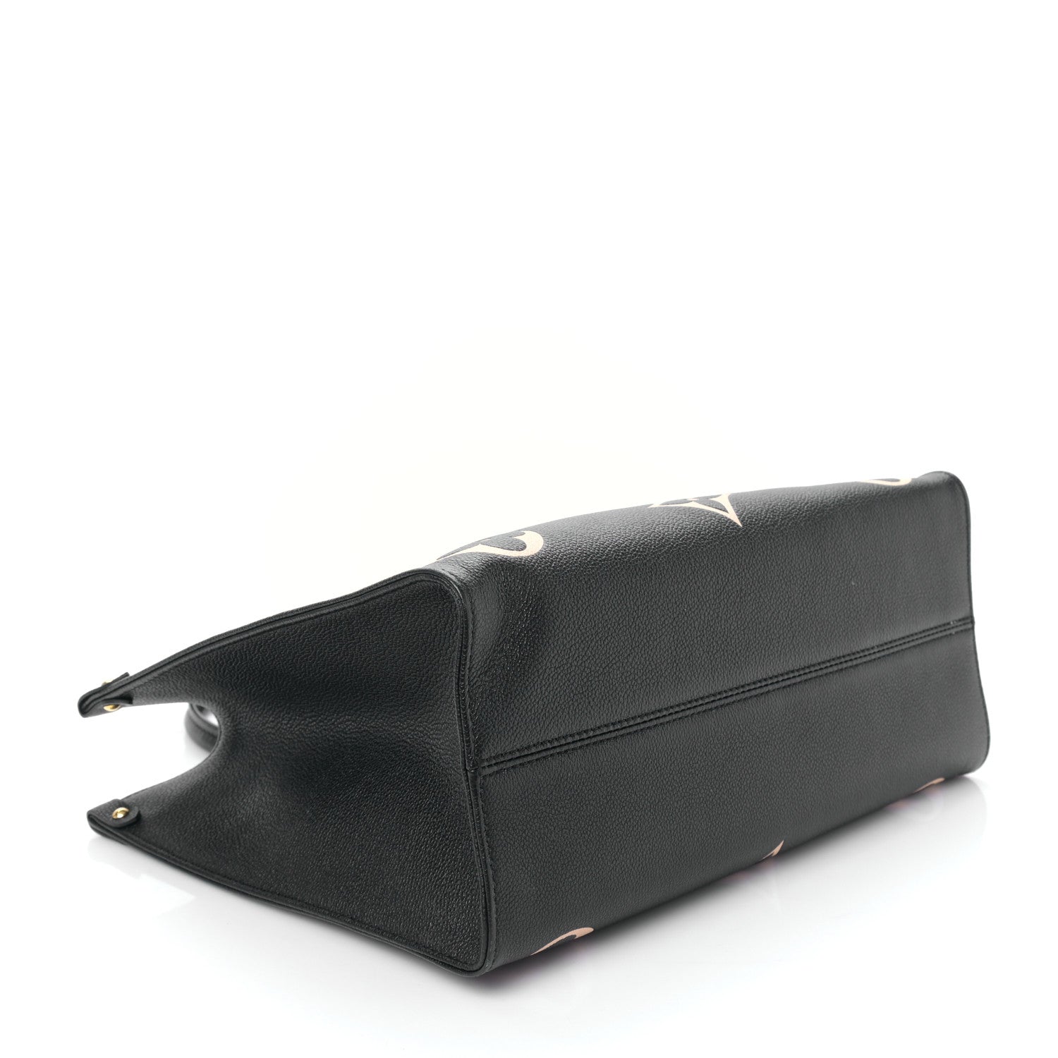 Louis Vuitton Empreinte Monogram Giant Onthego MM Black Beige 4 of 9