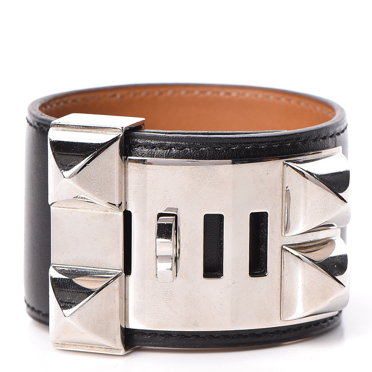 Hermes Box Collier de Chien CDC Bracelet S Black 3 of 6