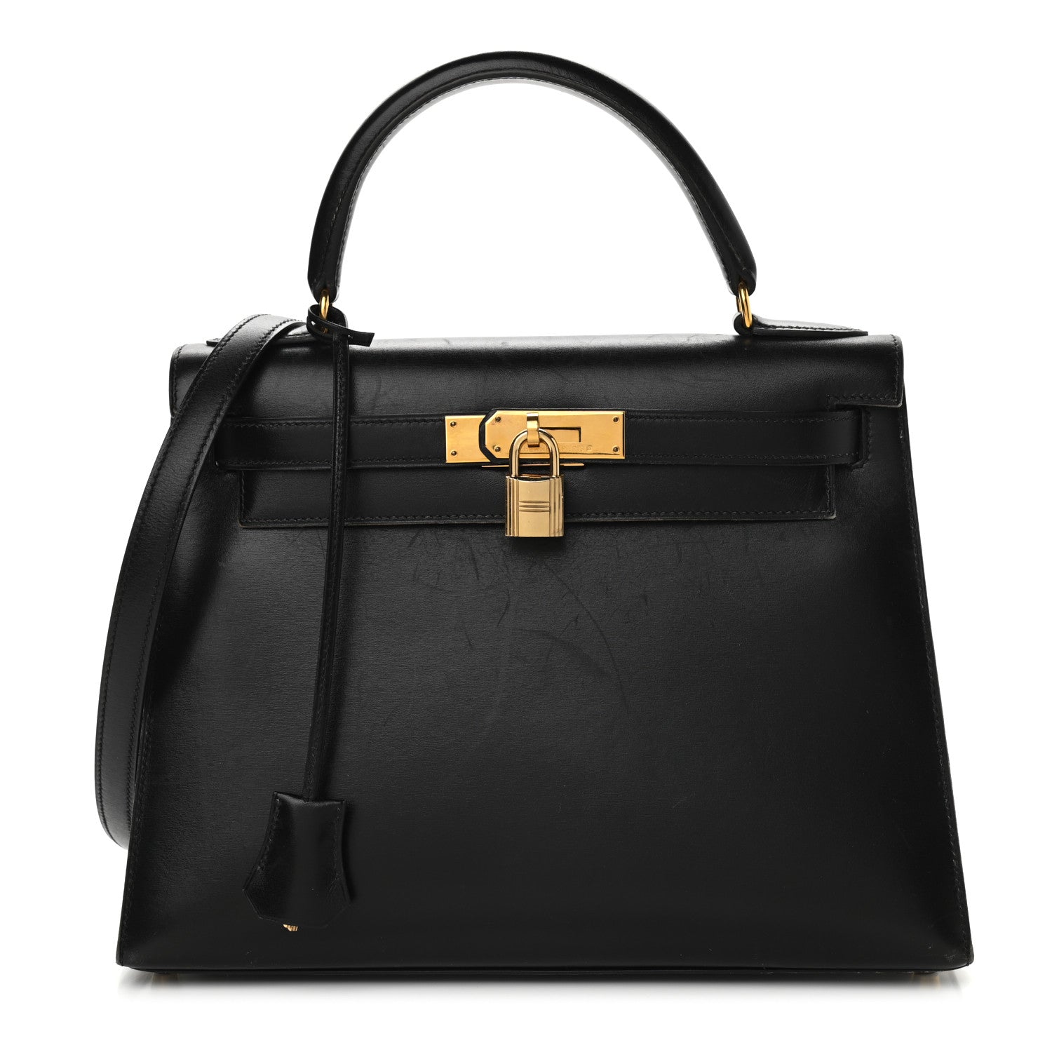 Hermes Box Kelly Sellier 28 Black 1 of 14