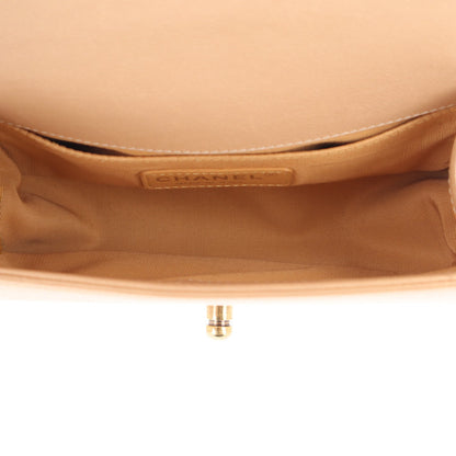 Chanel Metallic Caviar Quilted Small Boy Flap Gold 5 of 10