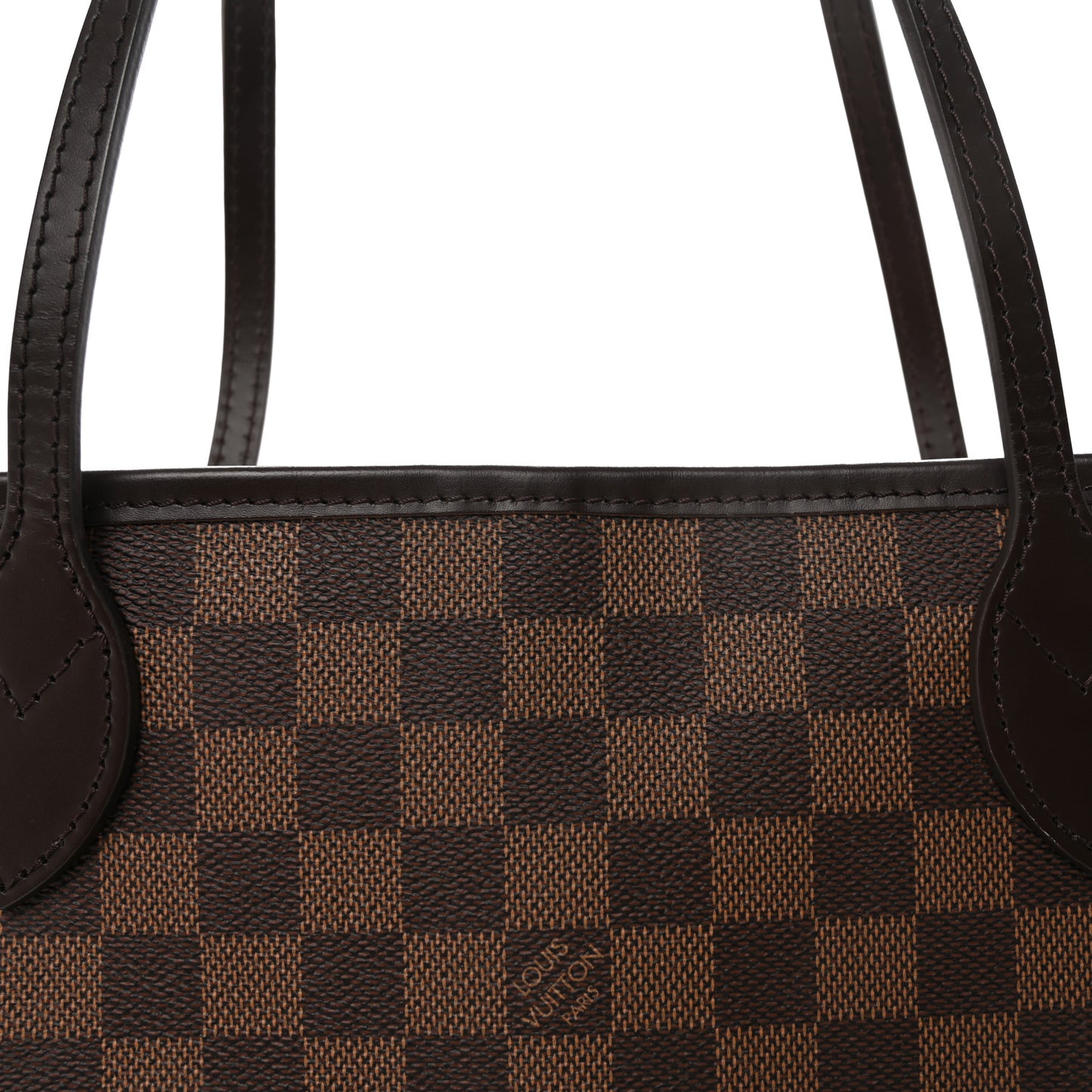 Damier Ebene Neo Neverfull MM Rose Ballerine