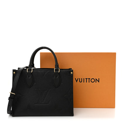 Louis Vuitton Empreinte Monogram Giant Onthego PM Black 12 of 12