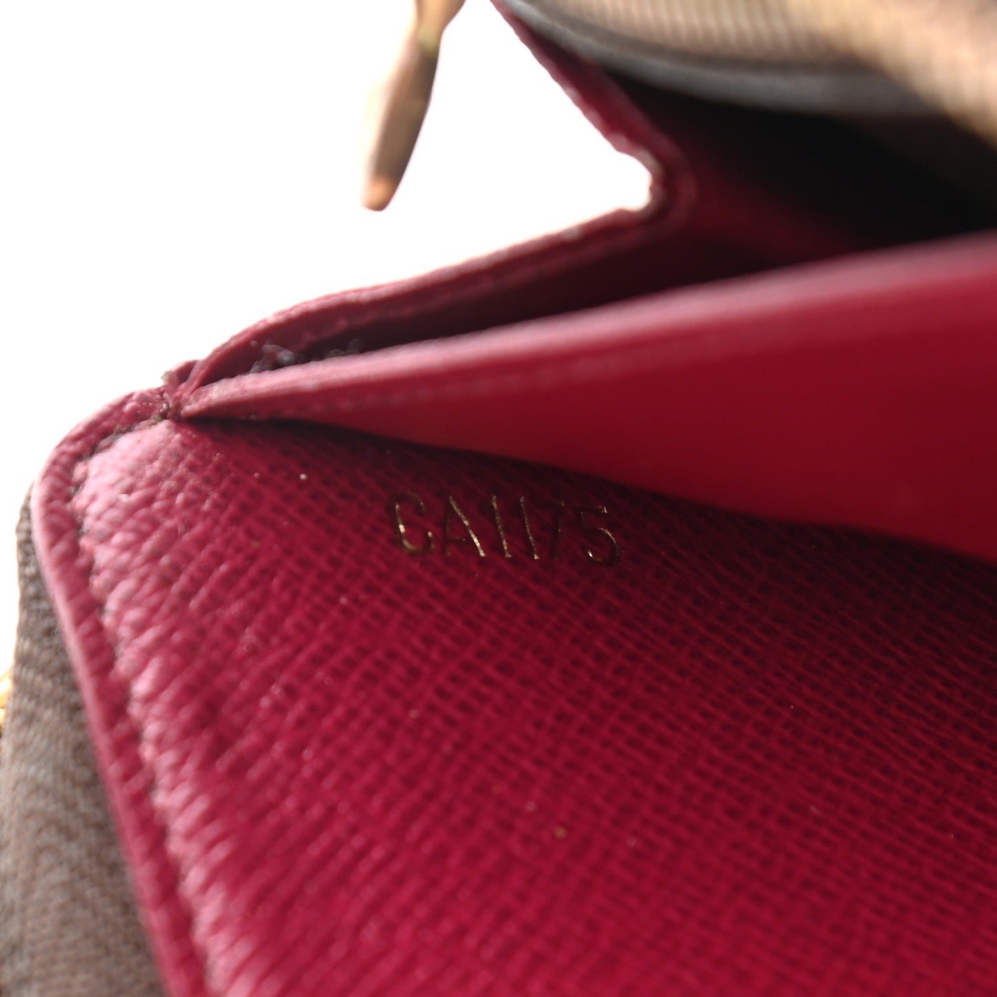 Monogram Clemence Wallet Fuchsia