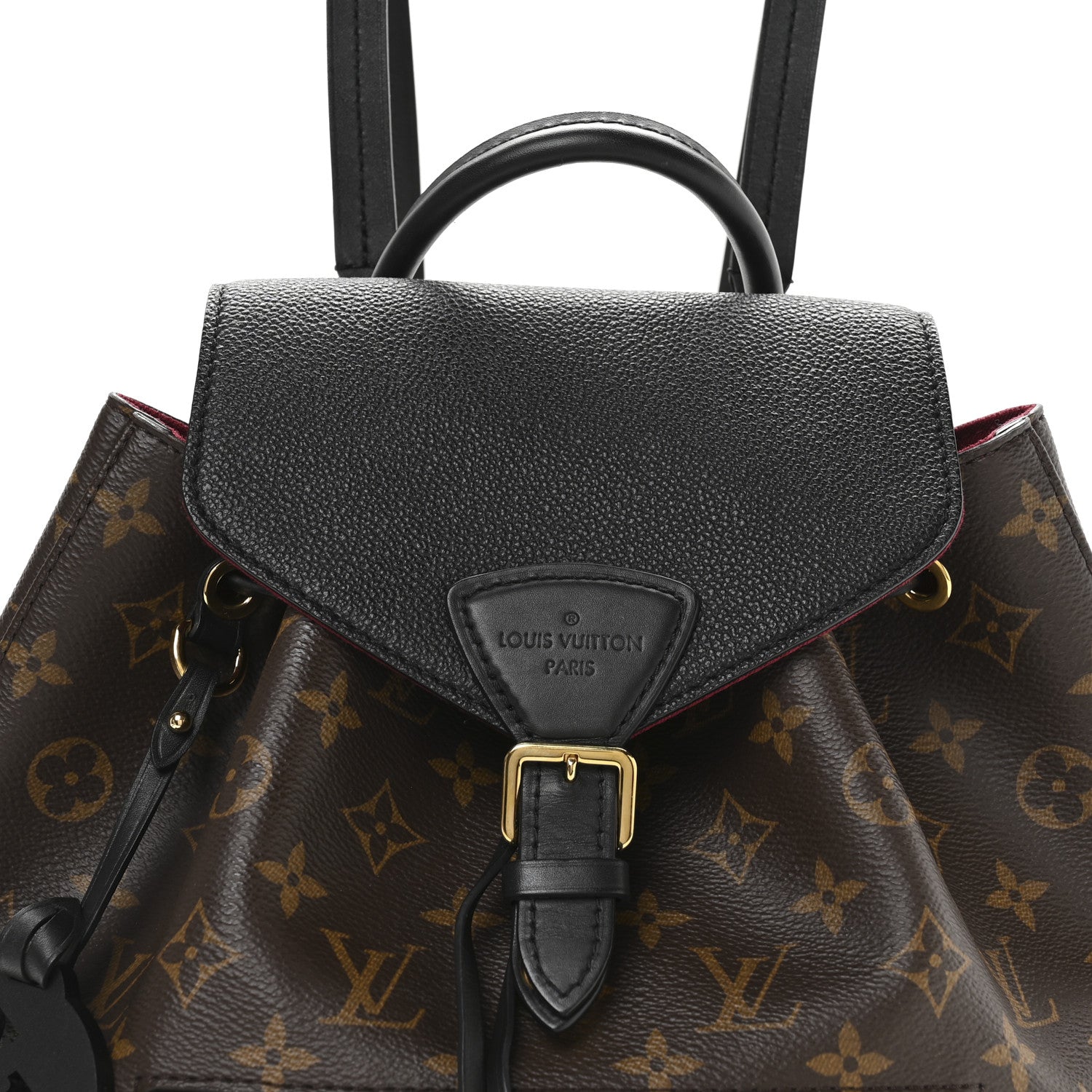 Louis Vuitton Monogram Montsouris PM Black 7 of 9