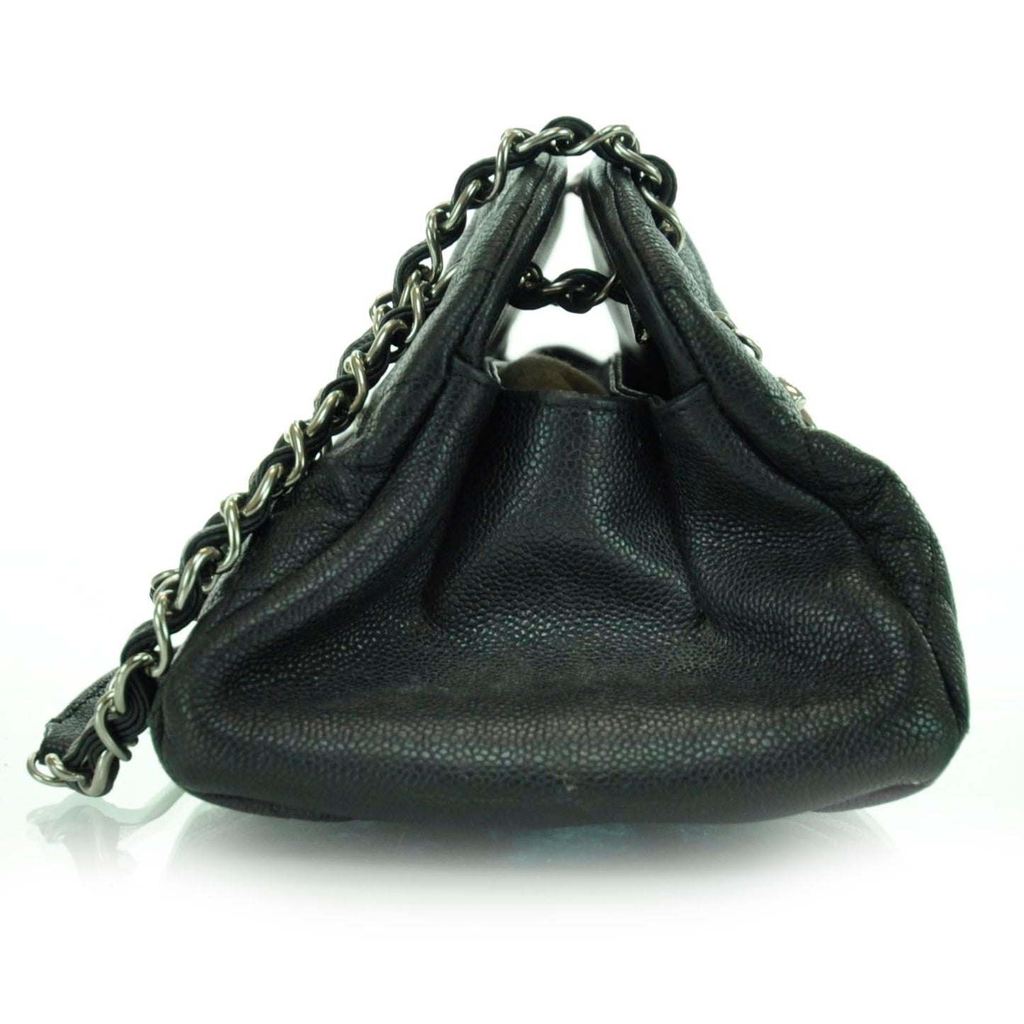 Caviar Quilted Medium Just Mademoiselle Black