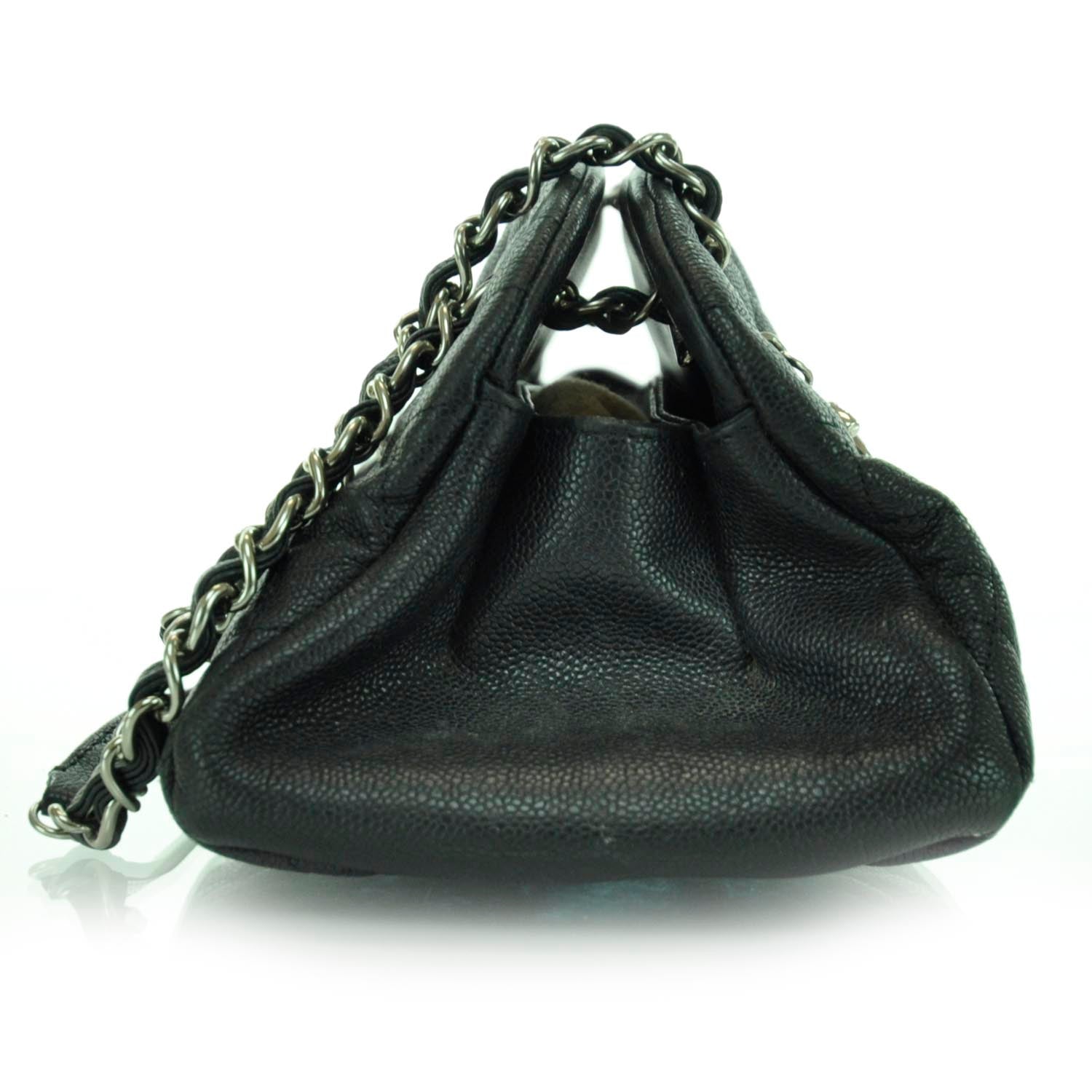Chanel Caviar Quilted Medium Just Mademoiselle Black 4 of 14