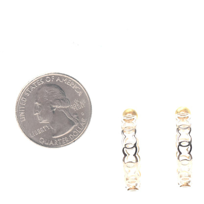 Chanel Metal CC Hoop Earrings Gold 2 of 4