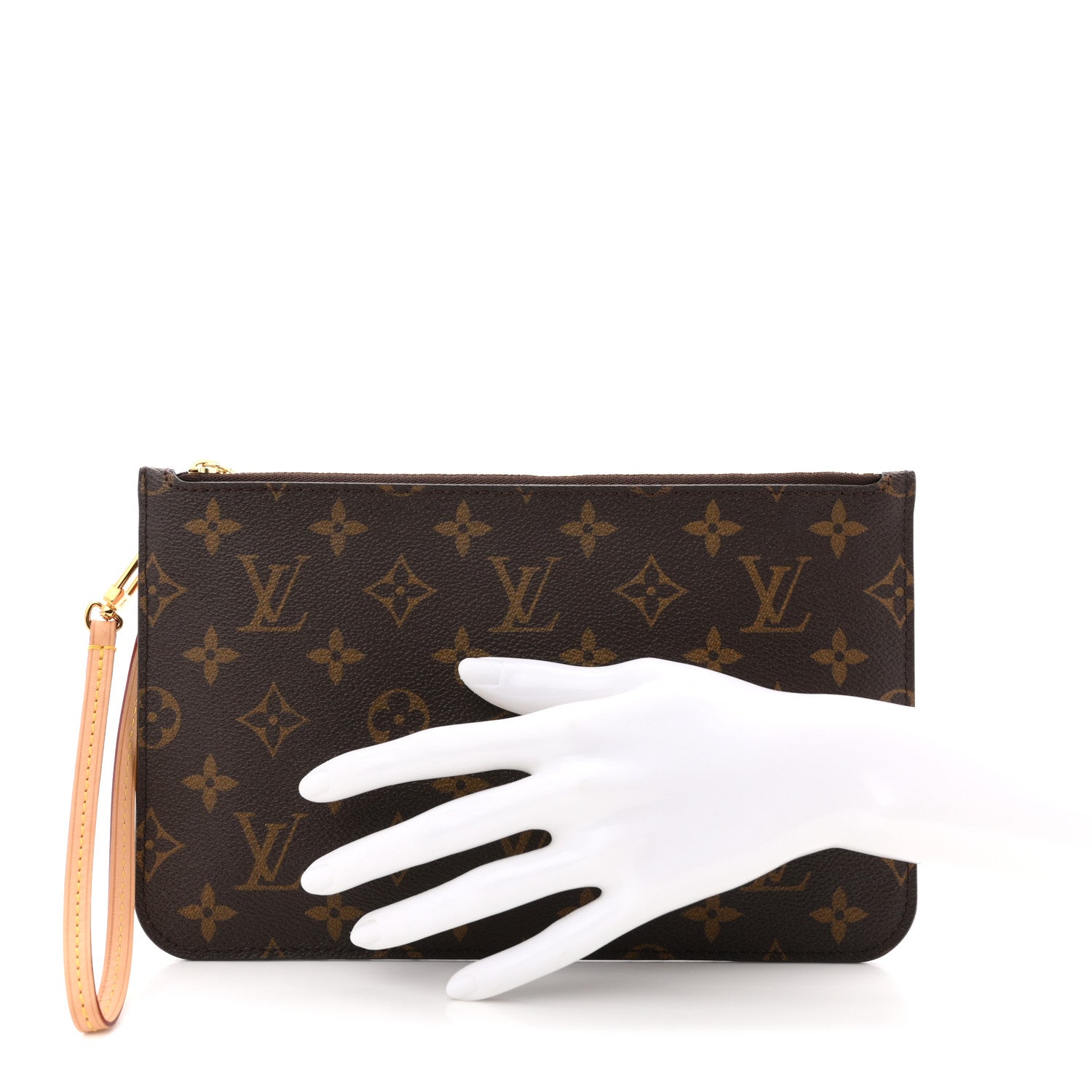 Louis Vuitton Monogram Neverfull MM GM Pochette 2 of 7
