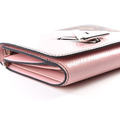 Louis Vuitton Epi Monogram Tape Twist Compact Wallet Rose White 5 of 9