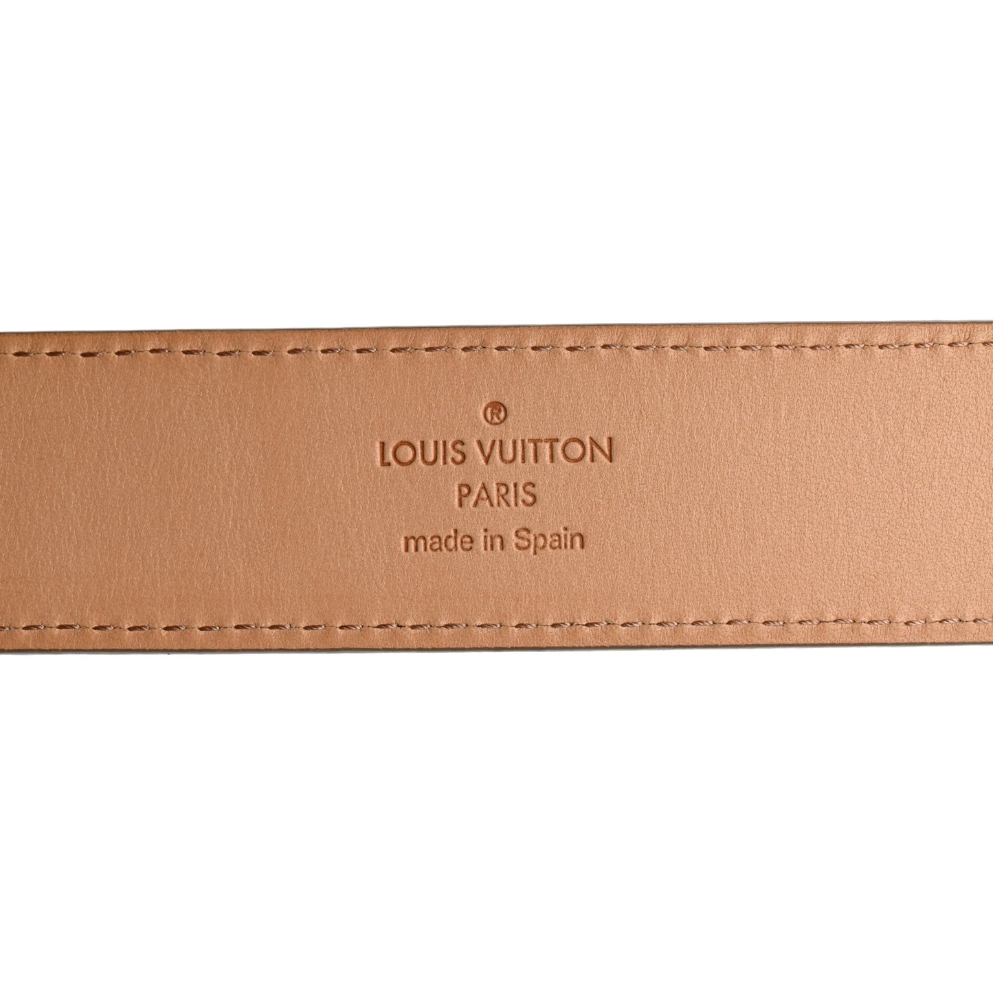 Epi 30mm LV Initiales Belt 90 36 Ivory