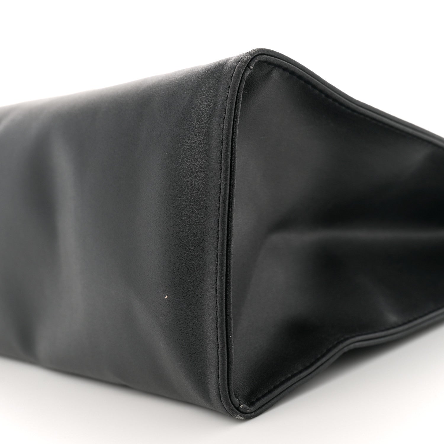 Telfar Vegan Leather Medium Shopping Bag Black 9 of 12