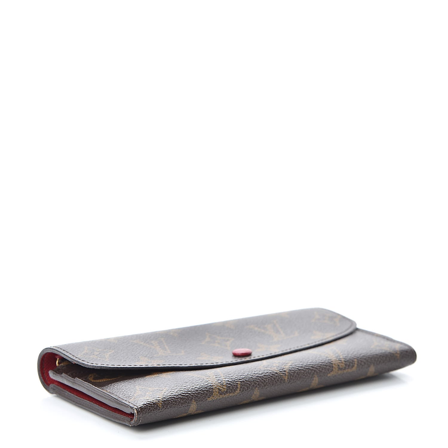 Louis Vuitton Monogram Emilie Wallet Red 4 of 9