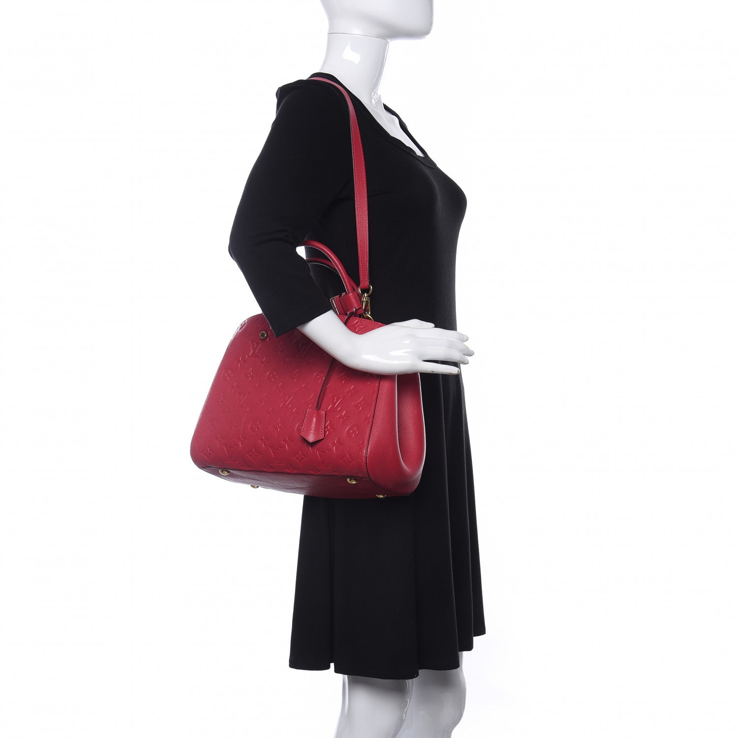 Louis Vuitton Empreinte Montaigne MM Dahlia 2 of 9