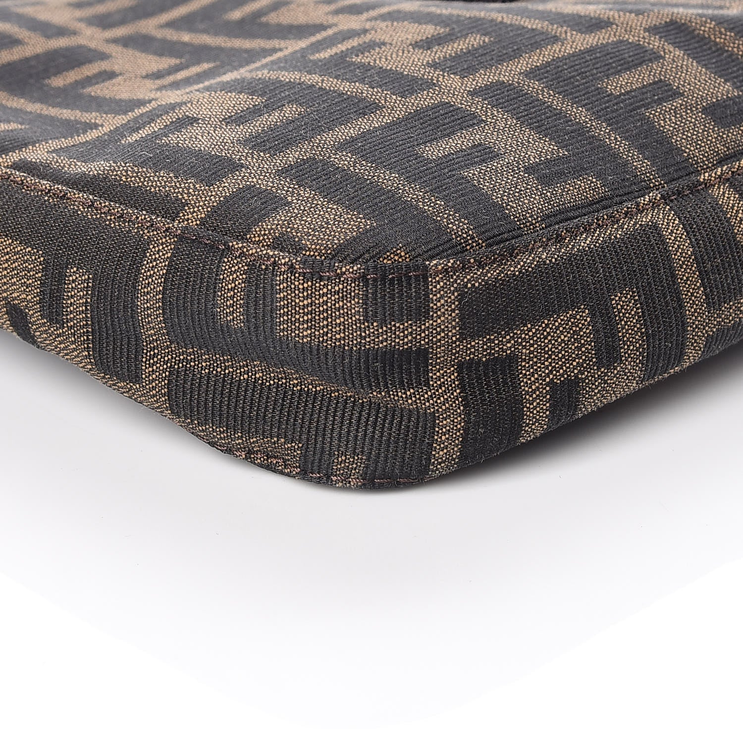 Fendi Zucca Shoulder Bag Tobacco 9 of 10
